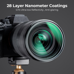 K&F Concept Nano-X Series Ultra-Low Reflection MRC UV Filter 77mm K&F Concept Nano-X Series Ultra-Low Reflection MRC UV Filter 77mm