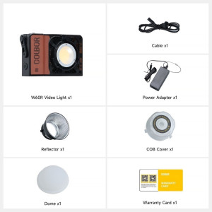 Colbor W60R RGB LED Monolight Colbor W60R RGB LED Monolight