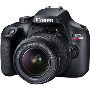 Pre-Owned Canon EOS Rebel T100 DSLR Camera with 18-55mm Lens