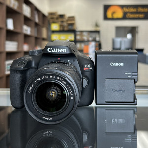 Pre-Owned Canon EOS Rebel T100 DSLR Camera with 18-55mm Lens
