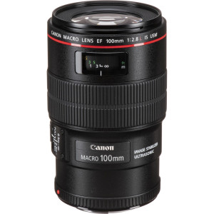 Pre-Owned Canon EF 100mm f/2.8L Macro IS USM Lens