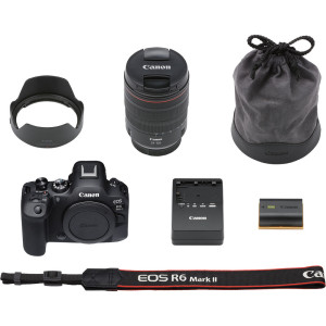 Canon EOS R6 II Mirrorless Camera RF 24-105mm f/4 L IS UTM Lens Kit