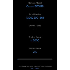 Pre-Owned Canon EOS R8 Mirrorless Camera