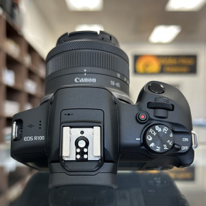 Pre-Owned Canon EOS R100 Mirrorless Camera with 18-45mm Lens