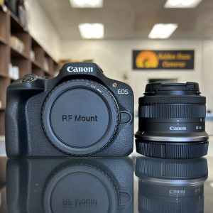 Pre-Owned Canon EOS R100 Mirrorless Camera with 18-45mm Lens
