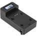 Green Extreme Smart Charger with LCD Screen for Canon LP-LPE17