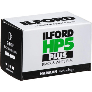 Ilford HP-5 Plus Black and White Film, 400 ISO, 35mm, 36 Exposures