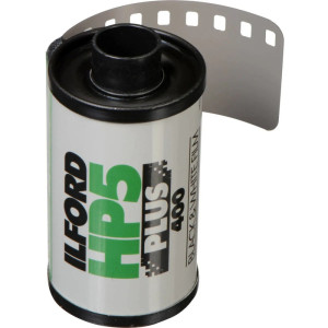 Ilford HP-5 Plus Black and White Film, 400 ISO, 35mm, 36 Exposures
