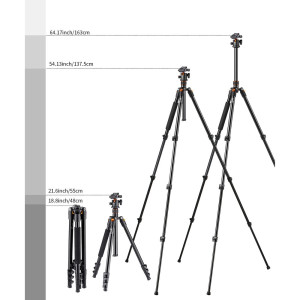 K&F Concept Tripod K234A1+BH-28L