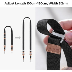 K&F Concept Camera Strap Urban Wander 01 Black