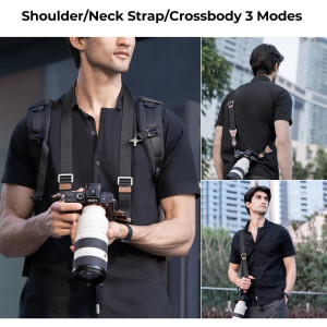 K&F Concept Camera Strap Urban Wander 01 Black