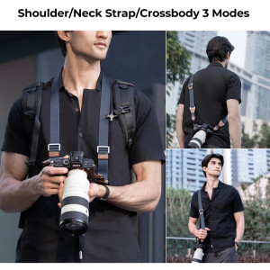 K&F Concept Camera Strap Urban Wander 01 Blue