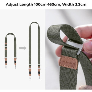 K&F Concept Camera Strap Urban Wander 01 Green