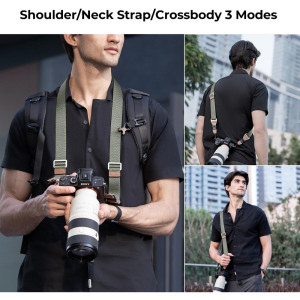 K&F Concept Camera Strap Urban Wander 01 Green
