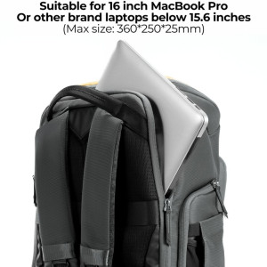 K&F Concept Camera Backpack KF13.128 25L Yellow