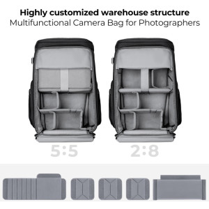 K&F Concept Camera Backpack KF13.128V2 25L Blue