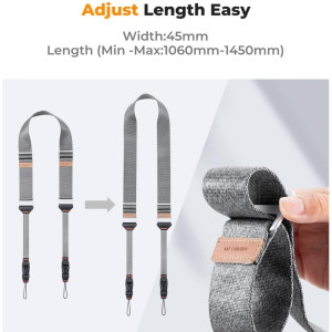 K&F Concept Camera Strap Urban Wander 03 Grey