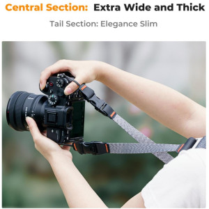 K&F Concept Camera Strap Urban Wander 03 Grey