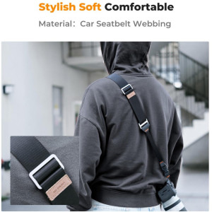 K&F Concept Camera Strap Urban Wander 03 Black