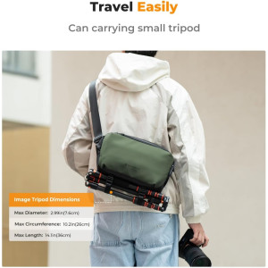 K&F Concept Camera Sling Bag KF13.157V3 10L Green