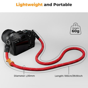 K&F Concept Camera Strap Urban Wander 05 Red