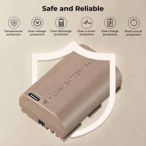 K&F Concept LP-E6NH Battery with USB-C
