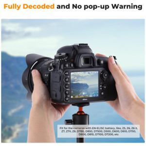 K&F Concept EN-EL15C Battery with USB-C