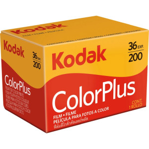 Kodak Color Plus 200 Color Negative Film, 35mm, 36 Exposures