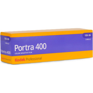 Kodak Portra 400 Color Negative Film, 35mm, 36 Exposures, 5-Pack
