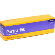 Kodak Portra 160 Color Negative Film, 35mm, 36 Exposures, 5-Pack