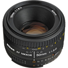 Pre-Owned Nikon AF NIKKOR 50mm f/1.8D Lens