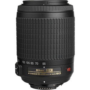Pre-Owned Nikon AF-S DX VR Zoom-NIKKOR 55-200mm f/4-5.6G IF-ED Lens