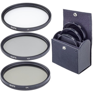ProOptic 3-Filter Kit (UV, CPL, ND2) 40.5mm ProOptic 3-Filter Kit (UV, CPL, ND2) 40.5mm