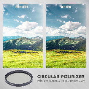 ProOptic 3-Filter Kit (UV, CPL, ND2) 82mm