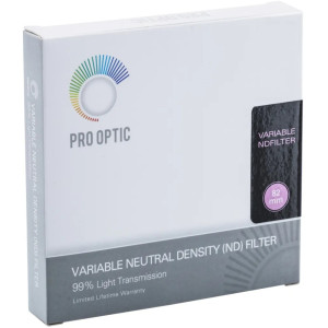 ProOptic Variable ND Filter 2 to 8 Stops 82mm