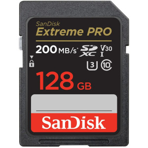 SanDisk Extreme PRO 128GB UHS-I SDXC Memory Card
