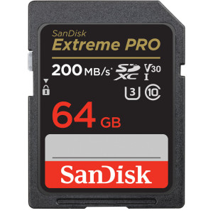 SanDisk Extreme PRO 64GB UHS-I SDXC Memory Card SanDisk Extreme PRO 64GB UHS-I SDXC Memory Card
