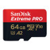SanDisk Extreme PRO 64GB UHS-I microSDXC Memory Card