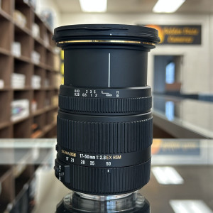 Pre-Owned Sigma 17-50mm f/2.8 EX DC OS HSM Lens for Canon EF