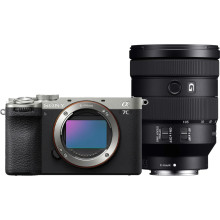 Sony a7C II Mirrorless Camera Silver with Sony 24-105mm f/4 Lens Kit