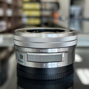 Pre-Owned Sony E PZ 16-50mm f/3.5-5.6 OSS Lens Silver