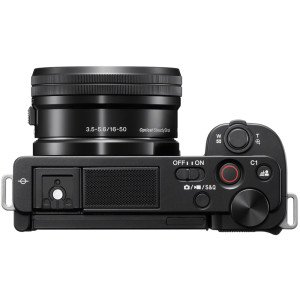 Sony ZV-E10 Mirrorless Camera with 16-50mm Lens Black