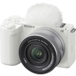 Open Box Sony ZV-E10 II Mirrorless Camera with 16-50mm Lens White