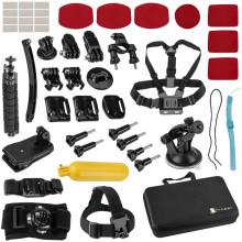 Froggi Extreme Sport 47-pc Kit for All GoPro Hero & DJI Osmo Action Cameras
